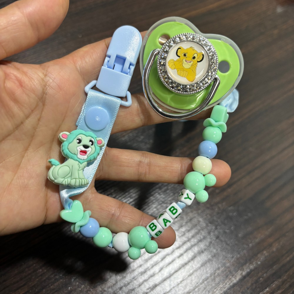 Baby Products Moisturizer - Lovely Personalized Pacifier Clip with Newborn