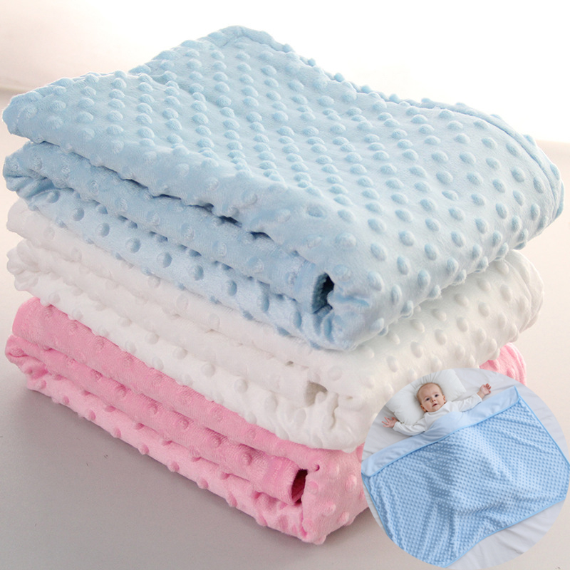 Baby Swaddle Blanket - Winter Solid Baby Blanket & Swaddling