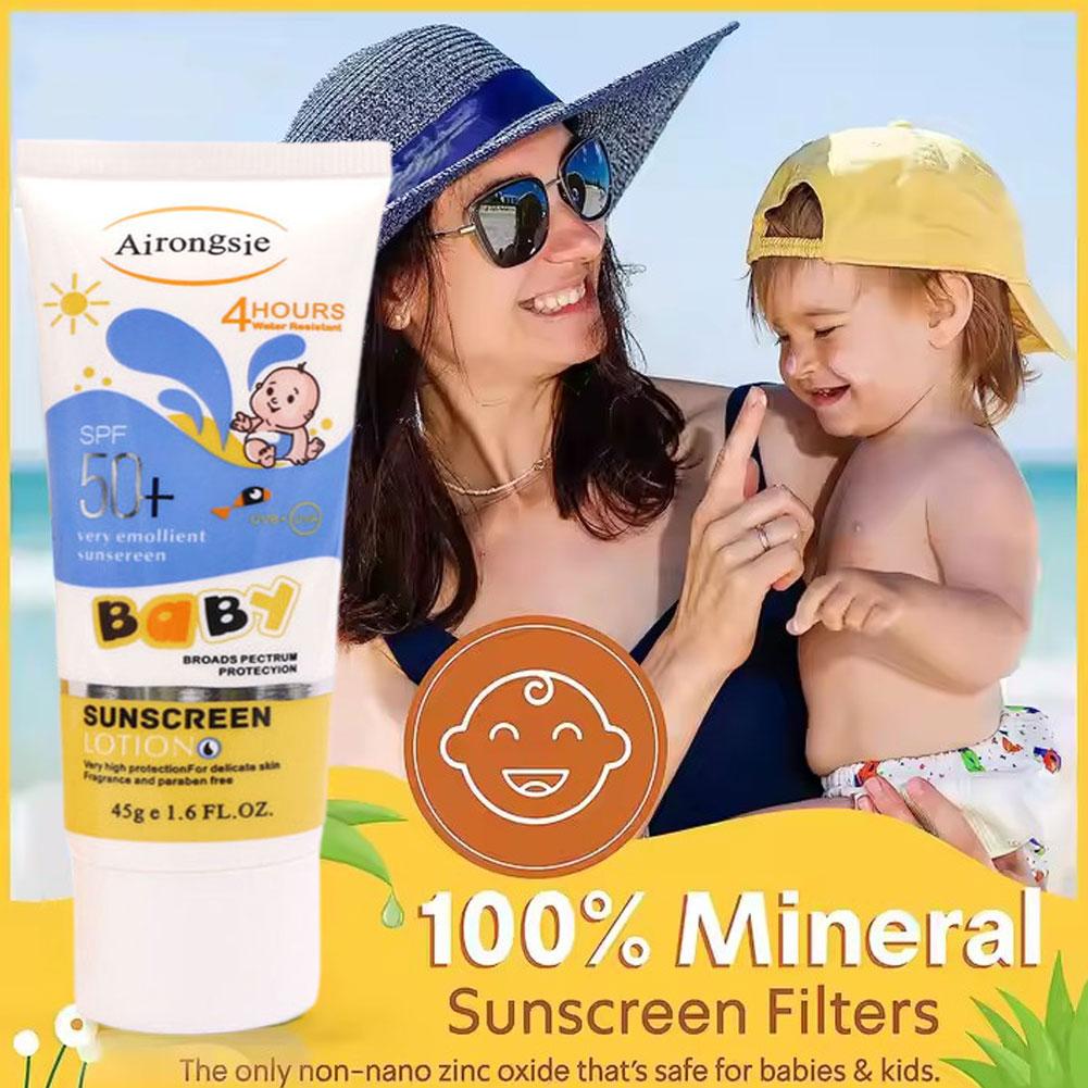 Airongsje SPF50+ Baby Sunscree - Baby Sunscreen Lotion 评论和价格