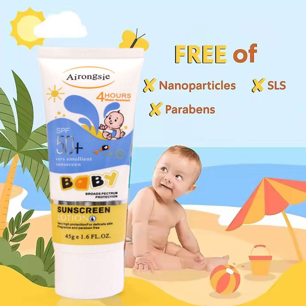 Airongsje SPF50+ Baby Sunscree - Baby Sunscreen Lotion 评论和价格