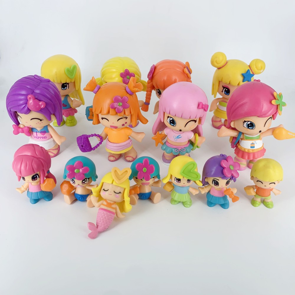 4pcs Doubleface Pinypon Gilrs+ - Baby Products Gift 评论和价格
