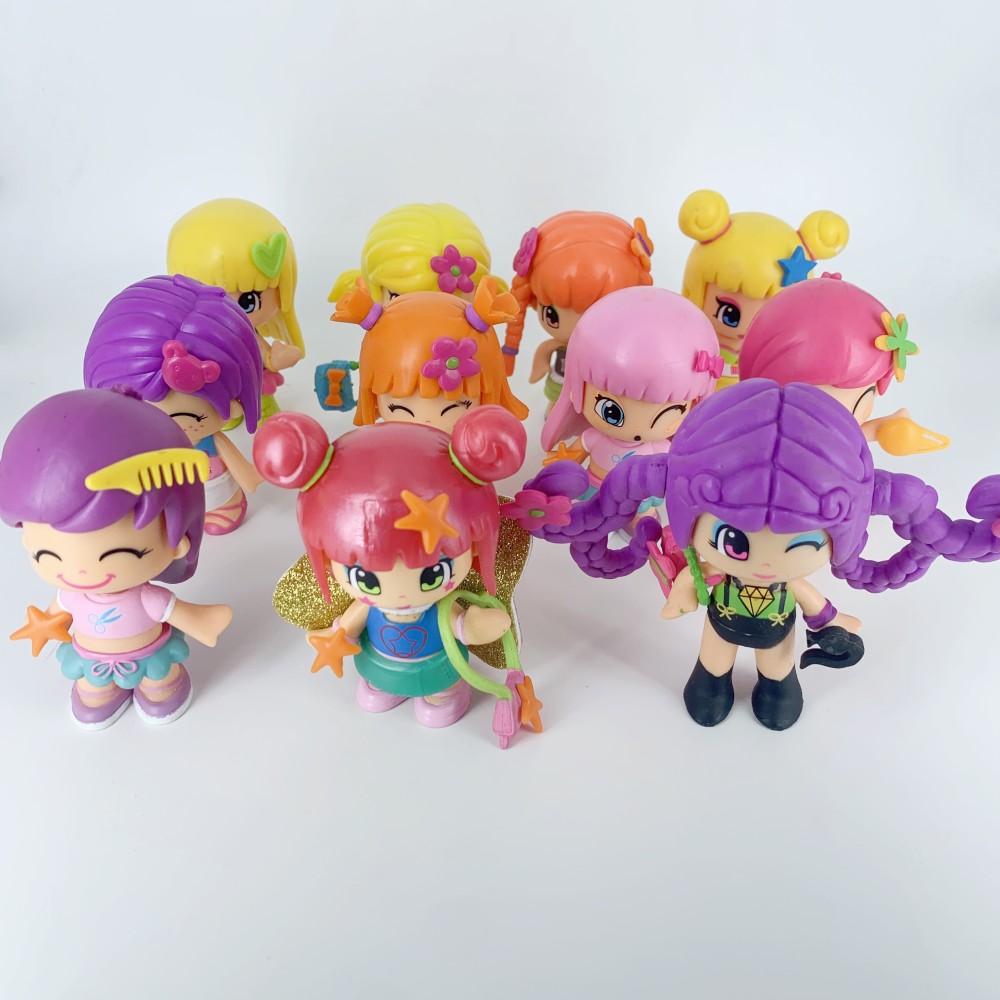 4pcs Doubleface Pinypon Gilrs+ - Baby Products Gift 评论和价格
