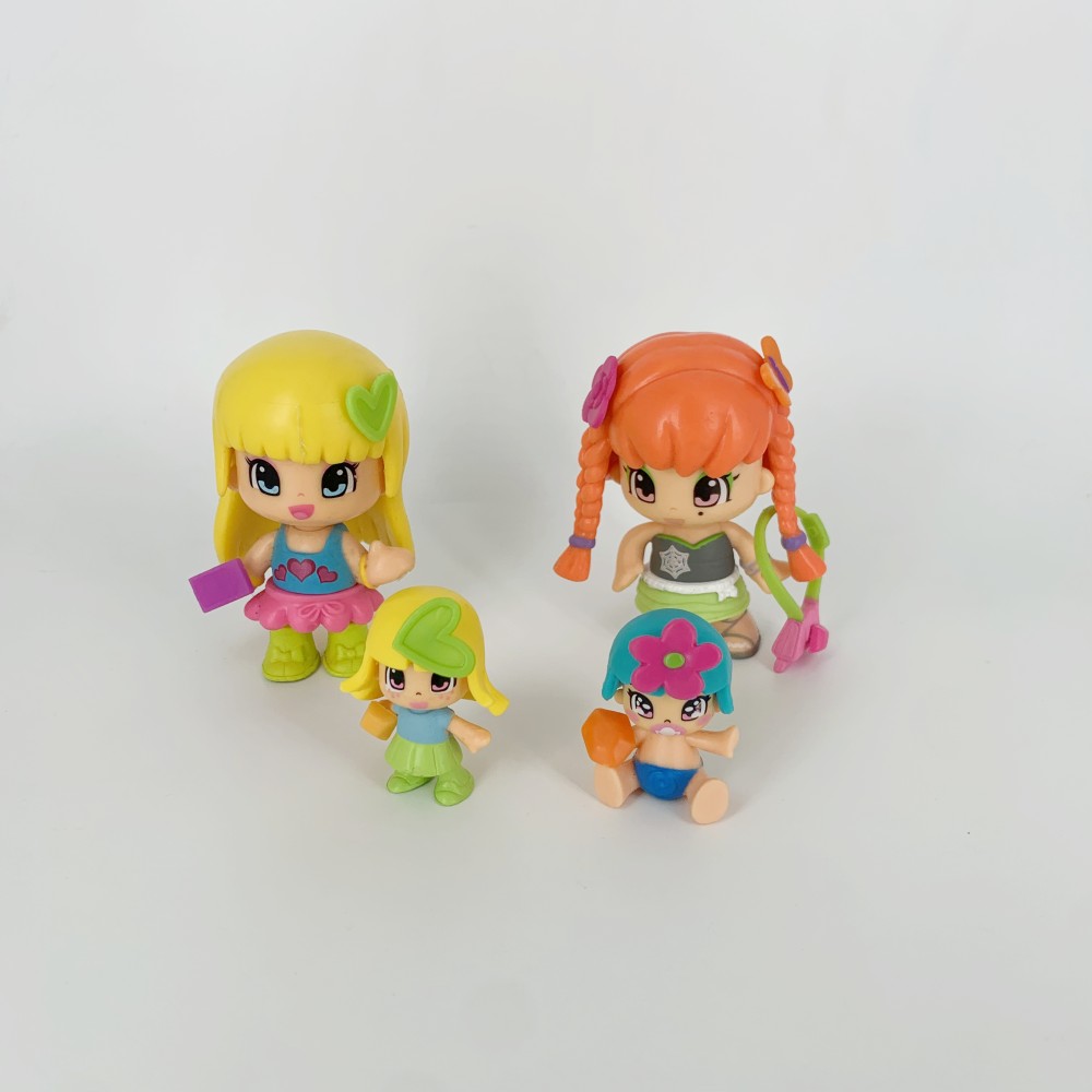 4pcs Doubleface Pinypon Gilrs+ - Baby Products Gift 评论和价格