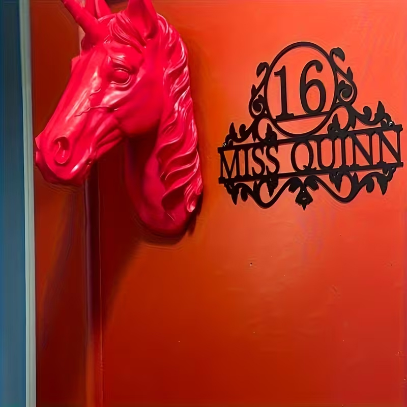 Custom Metal House Number & St - Baby Products Decoration 评论和价格