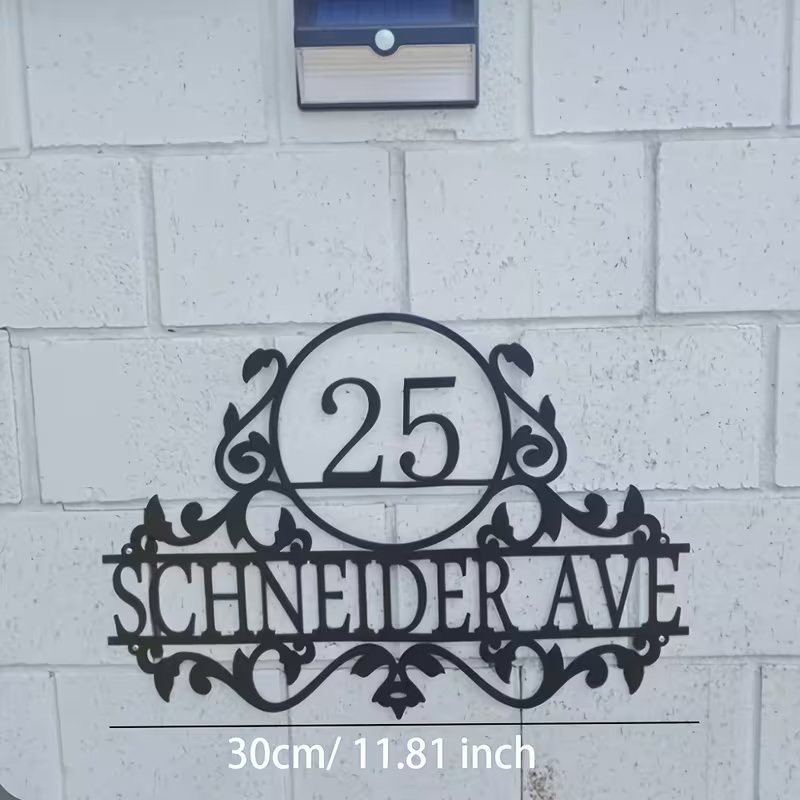 Custom Metal House Number & St - Baby Products Decoration 评论和价格