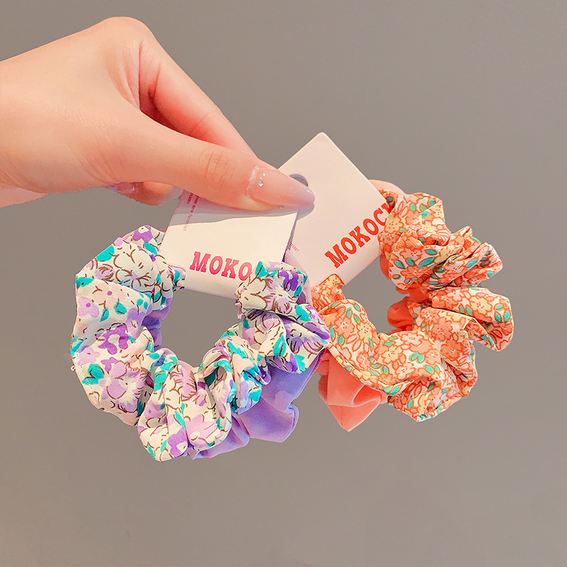 New 2PCS/Set Floral Print Hair - Baby Products Gift 评论和价格