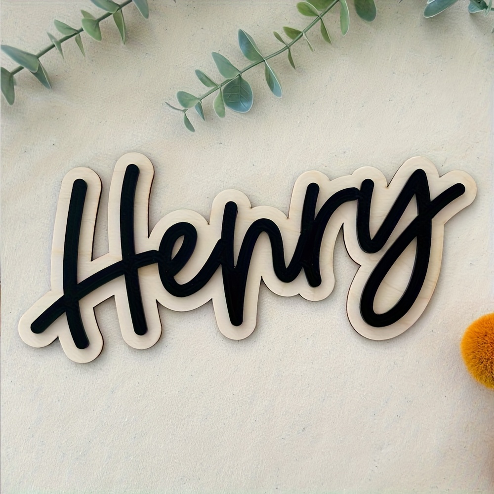 Personalized Double-Layered Wo - Baby Products Decoration 评论和价格