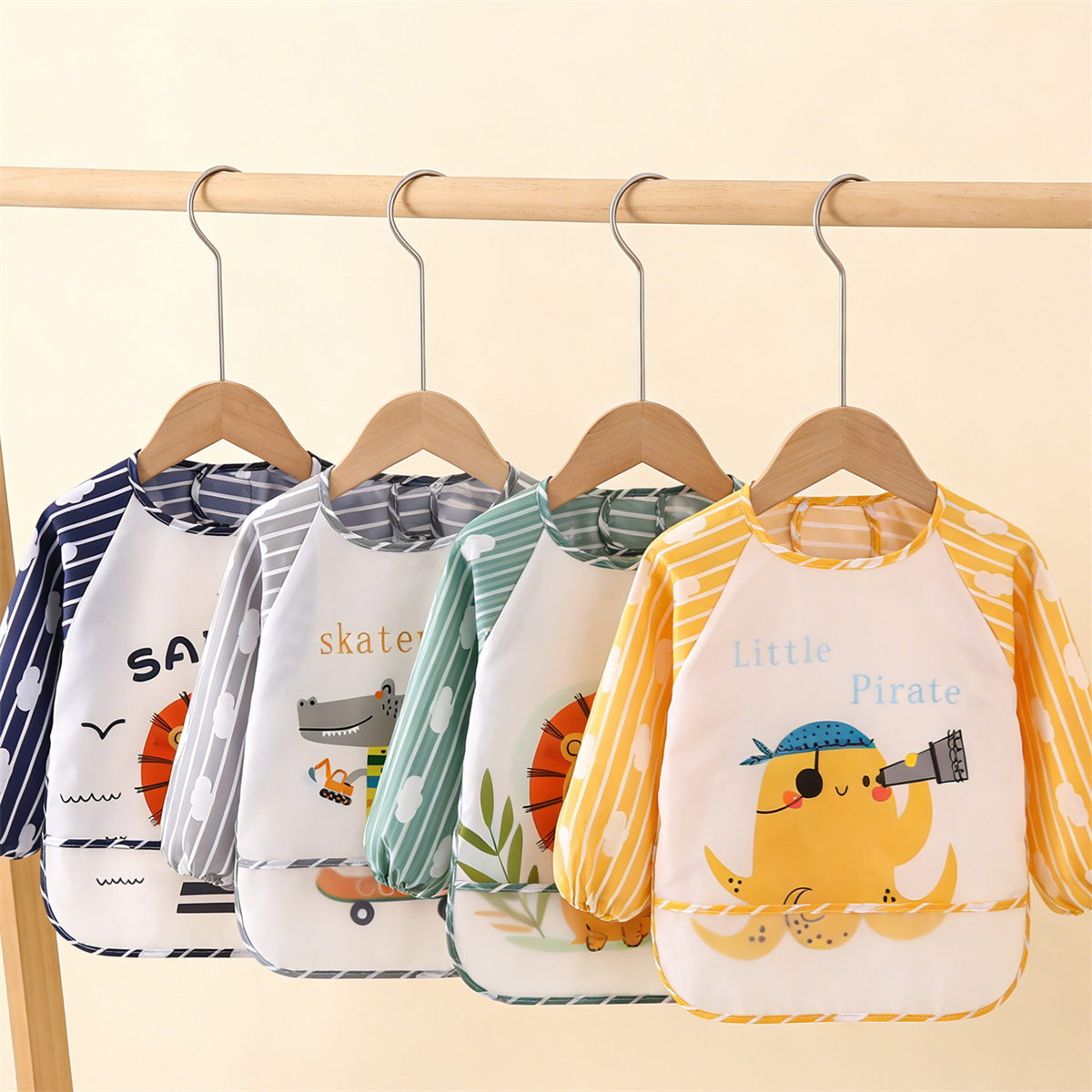 2pcs Waterproof Full Sleeve Ba - Baby Products Kit 评论和价格