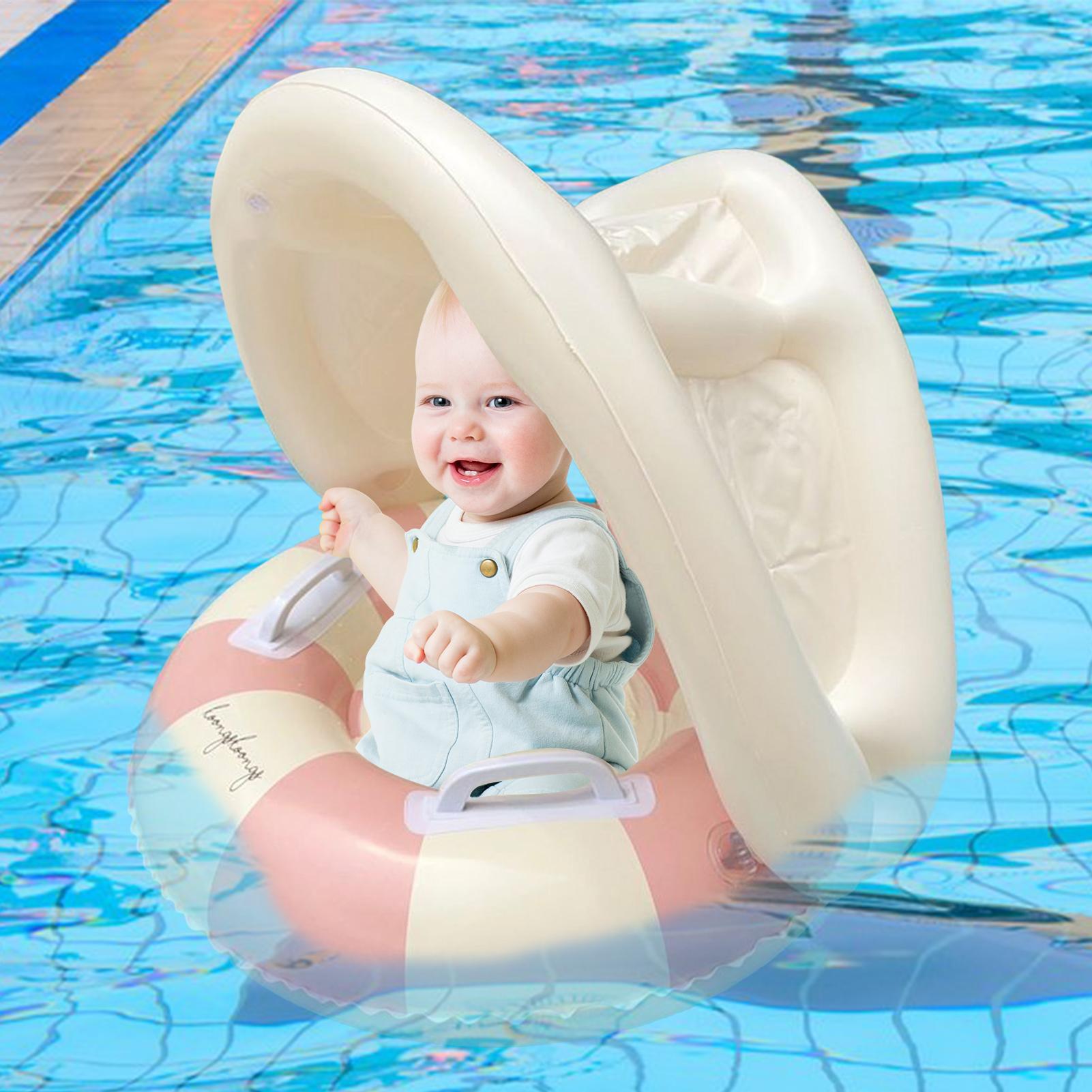 Baby Pool Float Ring Baby Infl - Baby Swimming Floater 评论和价格