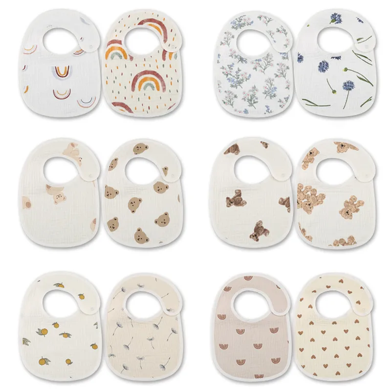 2pcs/set Waterproof Baby Bibs  - Baby Products Kit 评论和价格