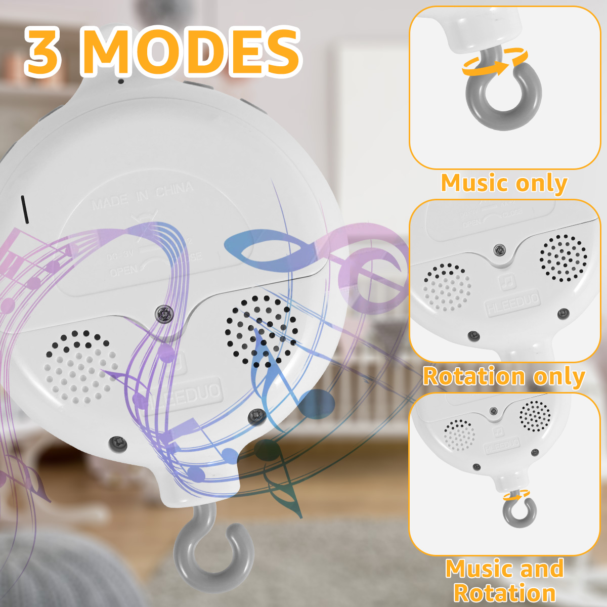 Baby Rotating Music Box ABS Ba - Baby Products Gift 评论和价格