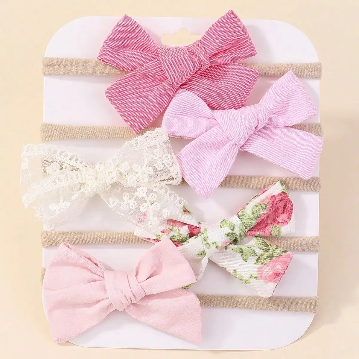 5Pcs/Set Baby Elastic Headband - Baby Products Gift 评论和价格