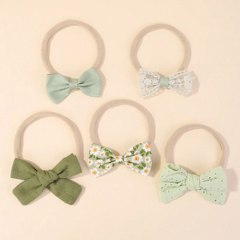 5Pcs/Set Baby Elastic Headband - Baby Products Gift 评论和价格