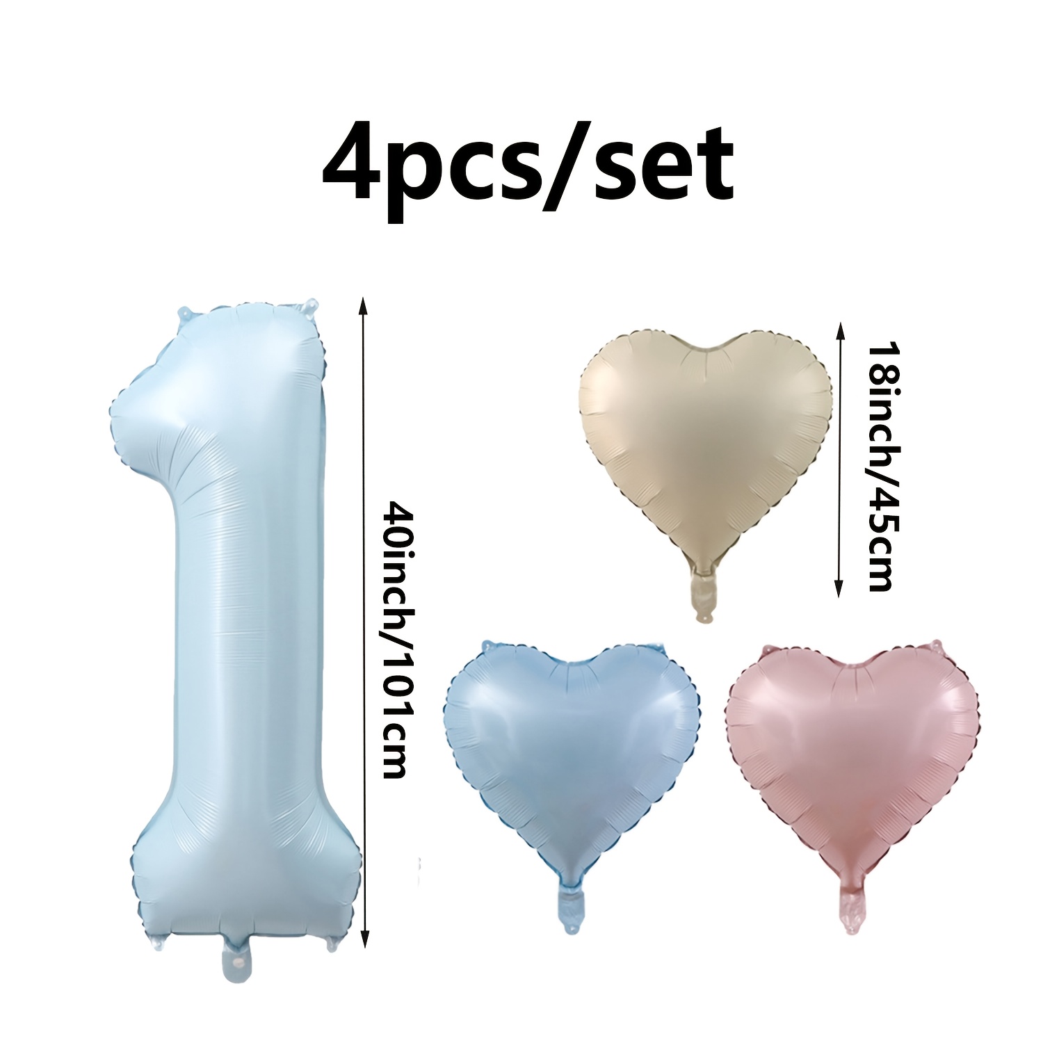 4Pcs Baby Blue Number Birthday - Baby Products Moisturizer 评论和价格