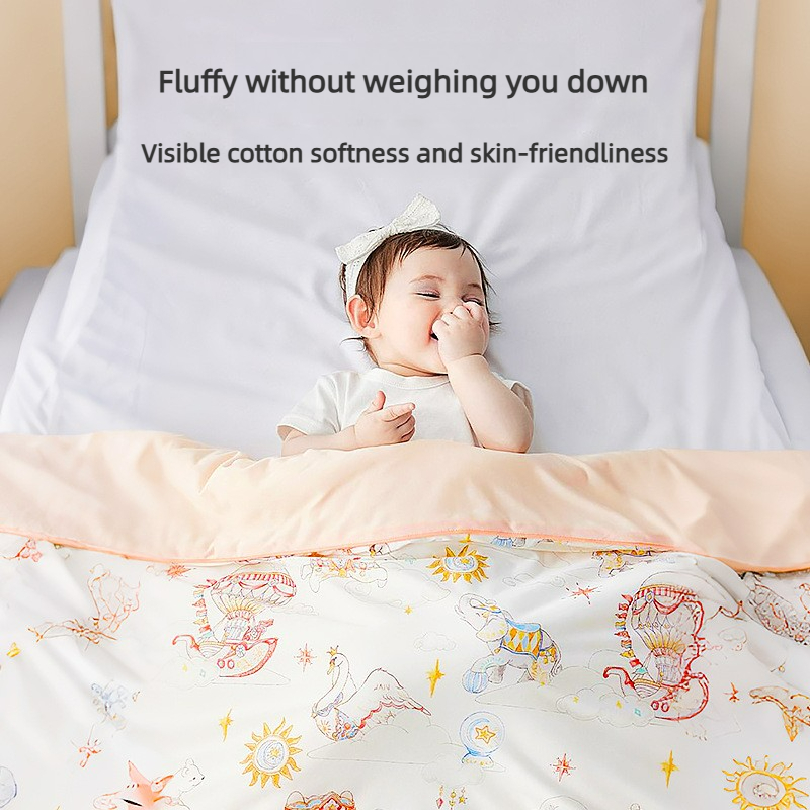 Baby Quilt CartoonCute pattern - Baby Swaddle Blanket 评论和价格