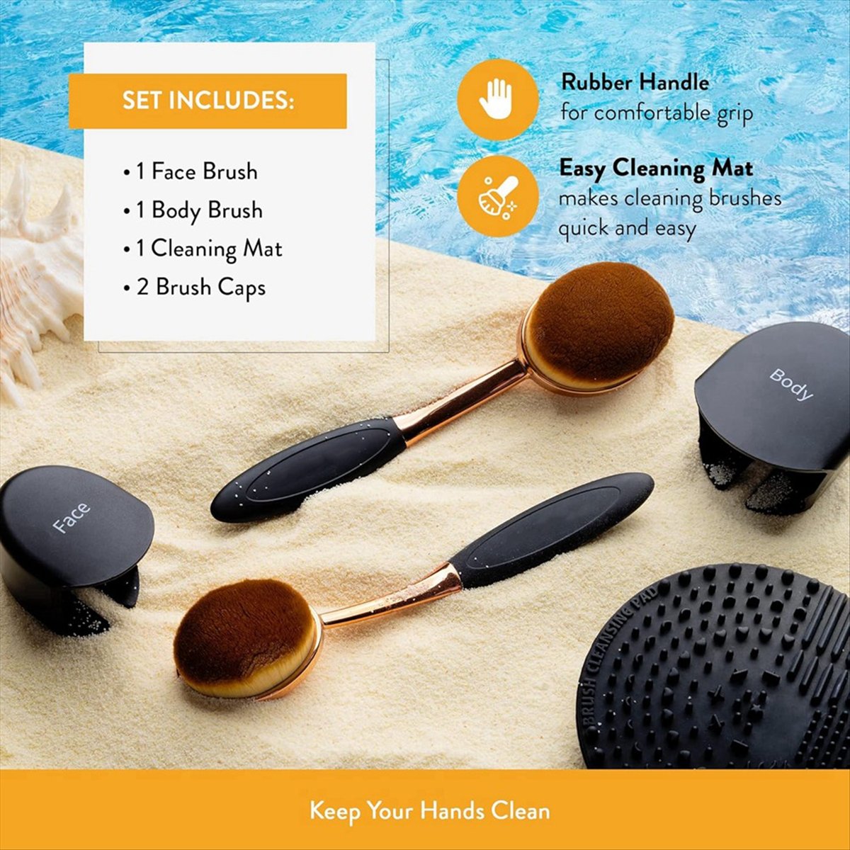 Sunscreen Brush Set - Lotion A - Baby Sunscreen Lotion 评论和价格