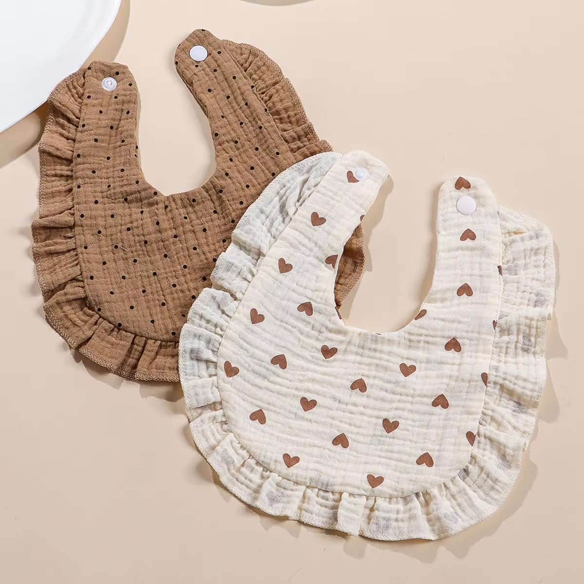 3pc Cotton Baby Bibs Set Saliv - Baby Products Kit 评论和价格